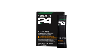 Herbalife Hydrate – Ποτό Ηλεκτρολυτών με Γεύση Πορτοκάλι, Συσκευασία με 20 φακελάκια/Hydrate Electrolyte Drink Orange 20 stick pack