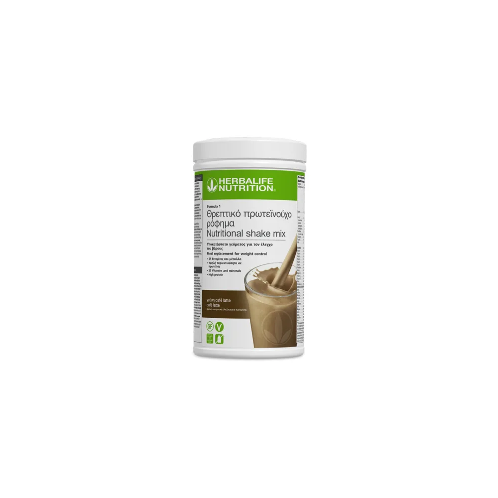 Formula 1 Θρεπτικό πρωτεϊνούχο ρόφημα – Café Latte 550g