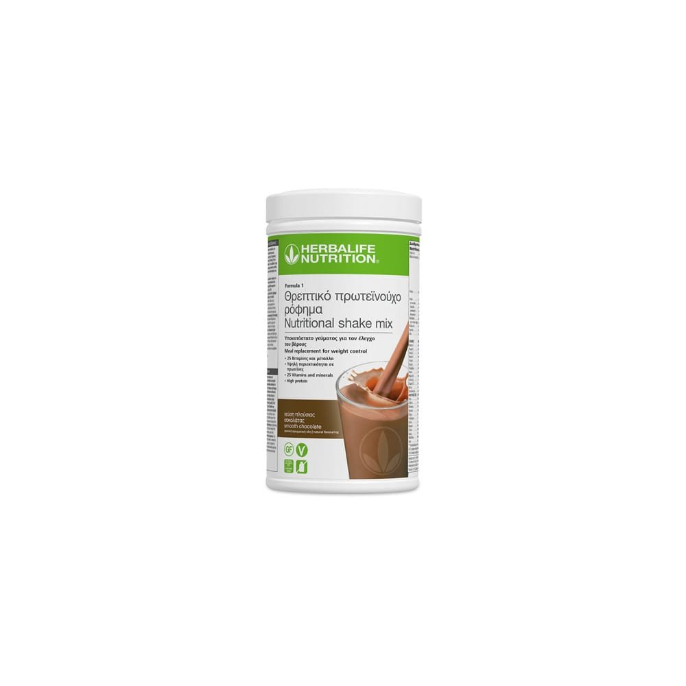 Formula 1 Θρεπτικό πρωτεϊνούχο ρόφημα – Smooth Chocolate 550g* Formula 1 Θρεπτικό πρωτεϊνούχο ρόφημα – Smooth Chocolate 550g*